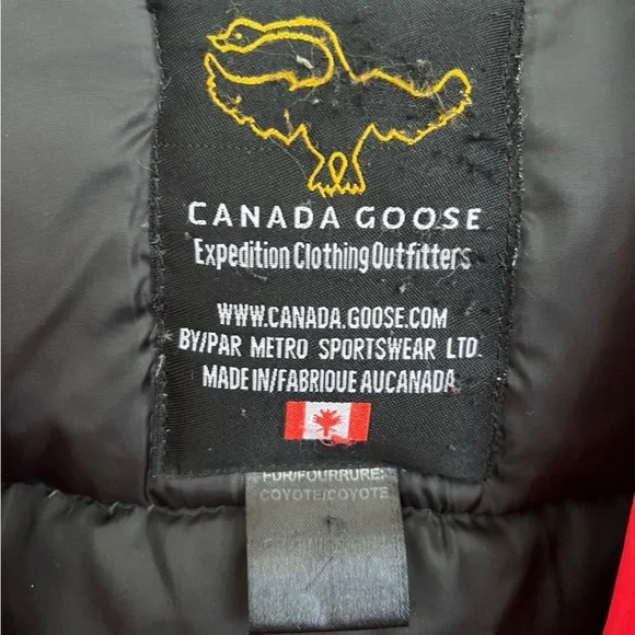 Canada Goose Red Men's Jacket